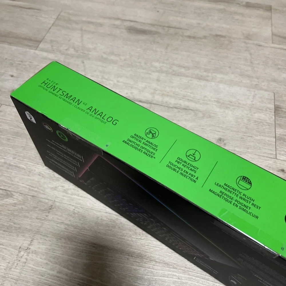 Razer Huntsman V2 Analog Gaming Keyboard‎ Optical Switches Black